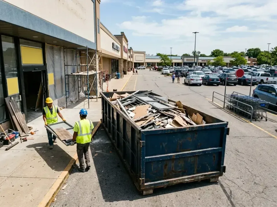 retail-store-renovation-debris-003 — frequently asked questions, Roll-off Dumpster Rentals in Marshall, IL